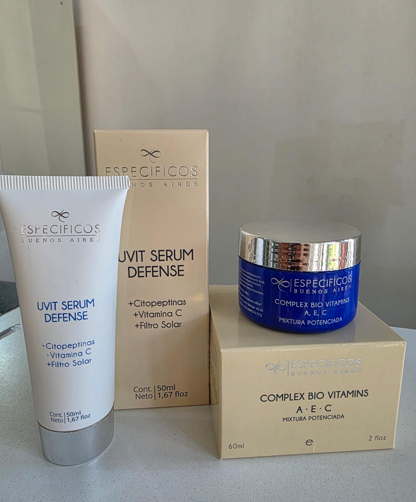Específicos – Uvit Serum Defense + Complex Bio Vitamins